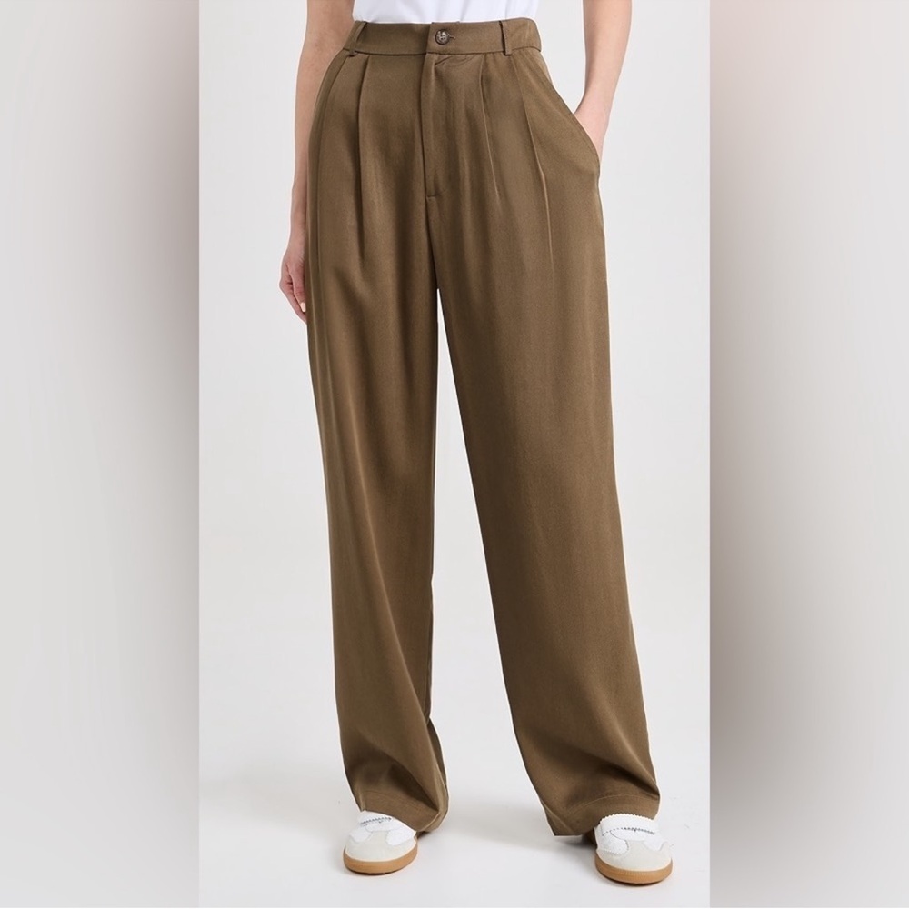 Reformation Mason Pant Brown